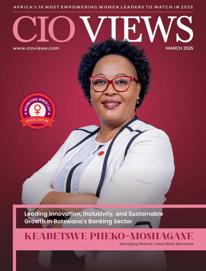 CIO Views Magazine Features Keabetswe Pheko-Moshagane, MD at Absa Bank Botswana, as One of Africa's 10 Most Empowering Women Leaders to Watch in 2025